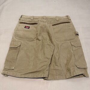 Wrangler Workwear Men 38 Carpenter Cargo Shorts Ripstop Skate Y2K Gorpcore-6185